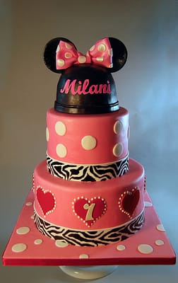 Huascar & Company Bakeshop Minnie Mouse Ears Cake