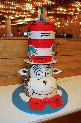 Huascar & Company Bakeshop Cat in the Hat Cake