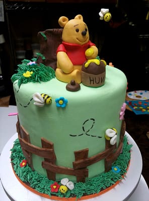 Huascar & Company Bakeshop Winnie the Pooh Cake