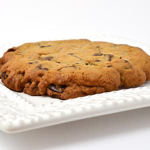 Jumbo Chocolate Chunk Cookie with Vanilla Sea Salt