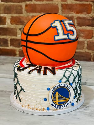 Huascar & Company Bakeshop Golden State Warriors Birthday Cake