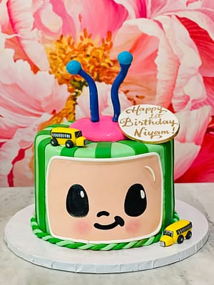 Huascar & Company Bakeshop Cartoon TV Birthday Cake