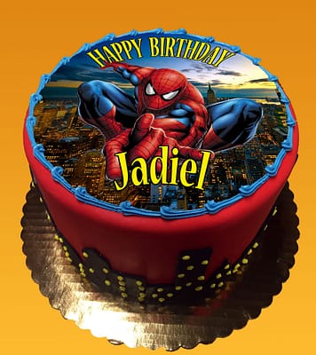 Huascar & Company Bakeshop Spider-Man Edible Image Cake