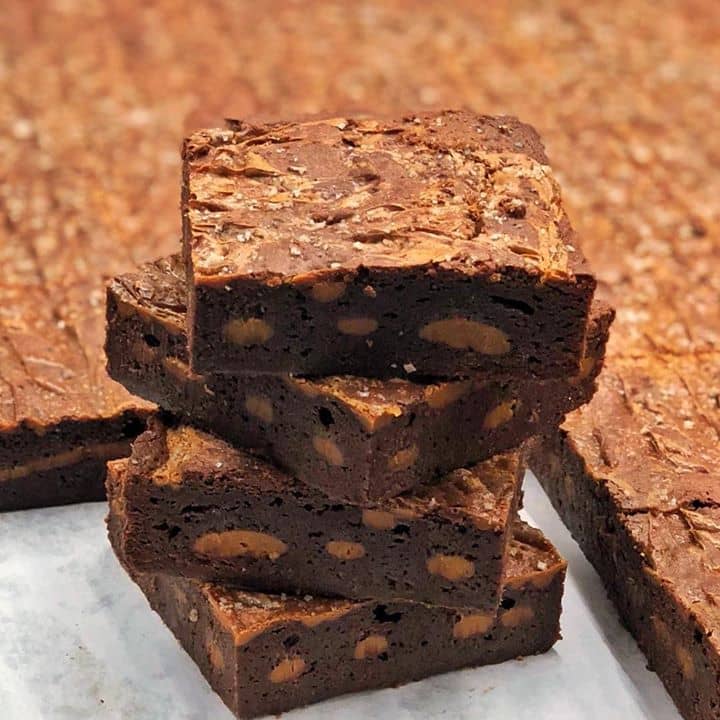 Huascar and Company Bakeshop Salted Dulce de Leche Brownie